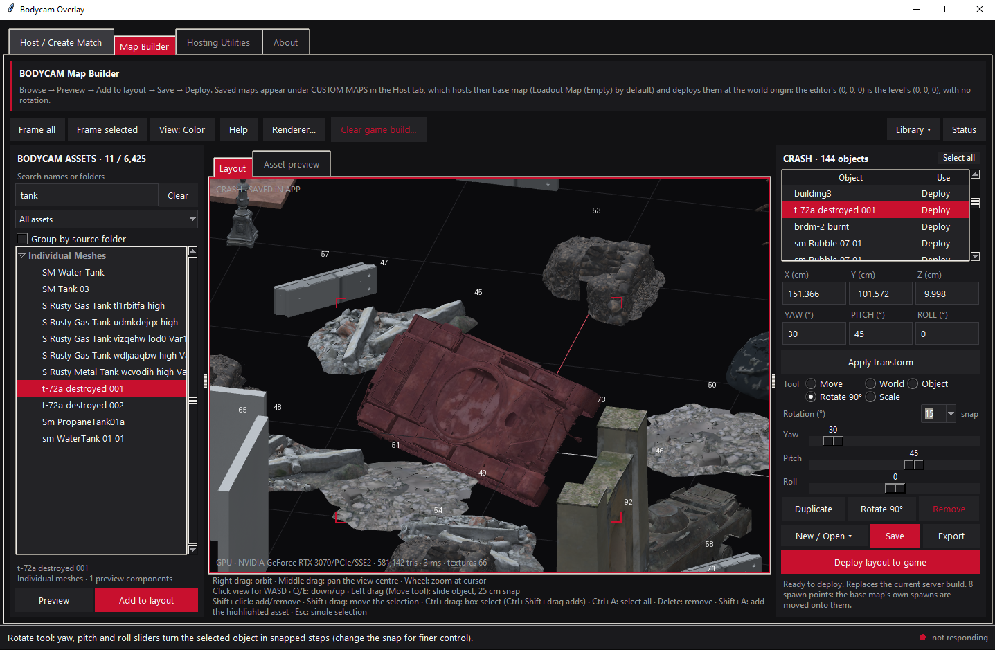 Bodycam Map Builder